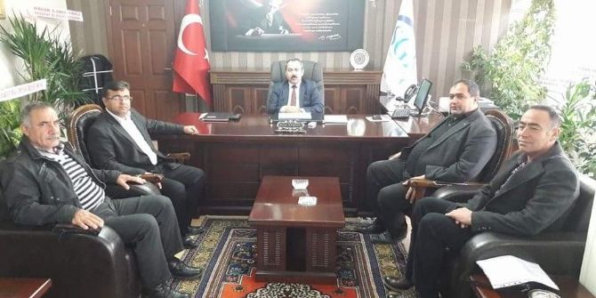 Başkan Koçak Ve Aktürk’ten Sgk’ya Ziyaret