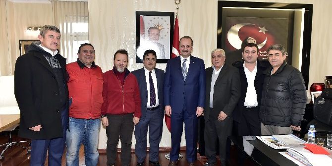 Bazlambaçlılar’dan Mamak Belediye Başkanı Akgül’e Tanışma Ziyareti