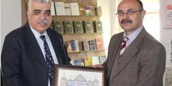 Vali Yardımcısı Güney’den İl Müftüsü Necati Akkuş’a Veda Ziyareti
