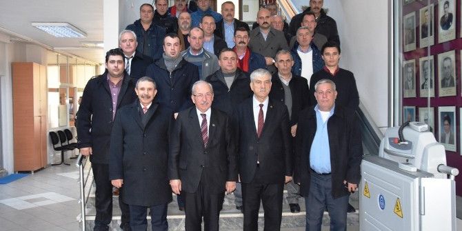 Disk Genel Başkanı Kani Beko Başkan Albayrak’la Bir Araya Geldi