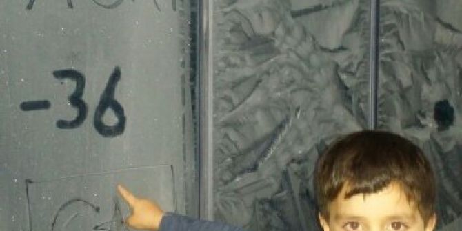 Ağrı’da Dondurucu Soğuklar