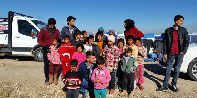 İmam Hatip Öğrencilerinden Suriyelilere Yardım