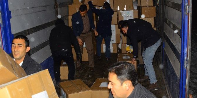 Geri Dönüşüm Evlerinden Toplanan Yardımlar Halep’e Gönderildi