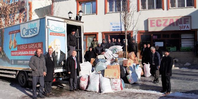 Pazaryolu’ndan Halep’e Yardım