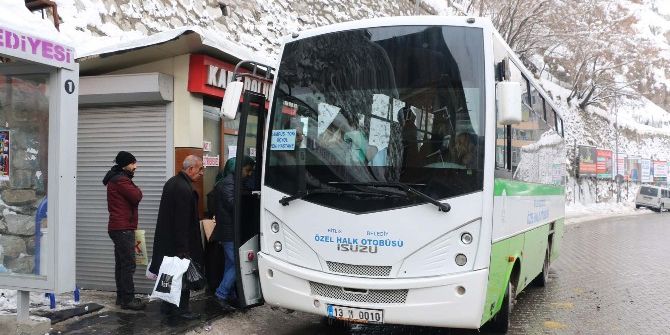 Bitlis’te Şehir İçi Otobüs Seferlerinde Düzenleme