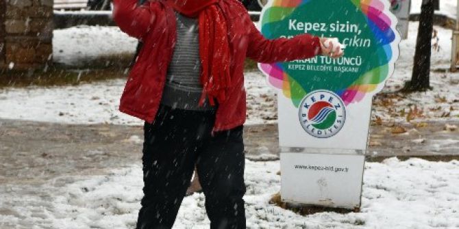 Antalya’da Kar Yağışı