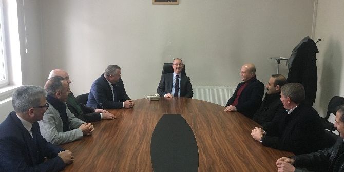 Bozüyük Tso’dan Kaymakam Yaman’a Ziyaret