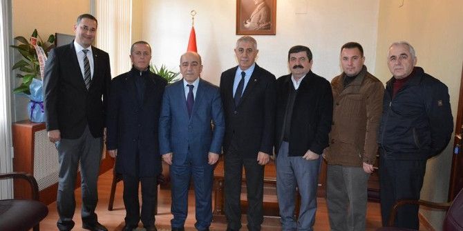 Salihli Tso’dan Kaymakam Çelenkoğlu’na Ziyaret