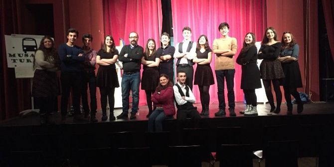 Aksakallı Ve Bilkent Tiyatro Topluluğu Berlin’de Erzurum’u Temsil Etti