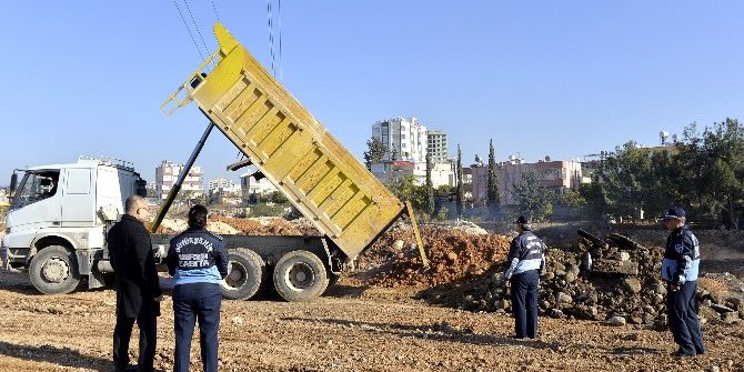 Mersin’de 17 Adet Hafriyat Döküm Alanı Belirlendi