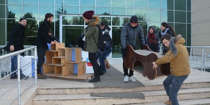 Süleymanpaşa Kent Konseyi Ve Nkü Öğrencilerinden Sokak Kedilerine ‘Ev’