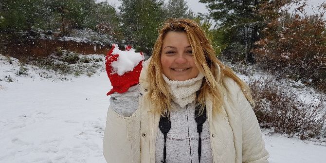 Manavgat’a 15 Yıl Sonra Kar Yağdı