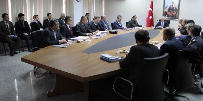 Bartın Valiliği’nde Kar Toplantısı