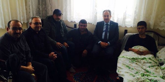 Başkan Akkaya’dan El-bab Gazisine Ziyaret