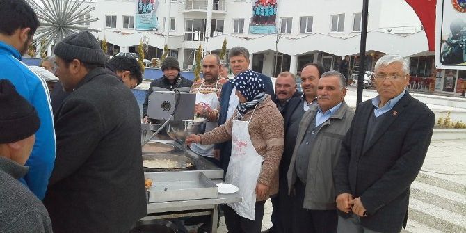 Selendi’de Şehitler İçin Lokma Hayrı