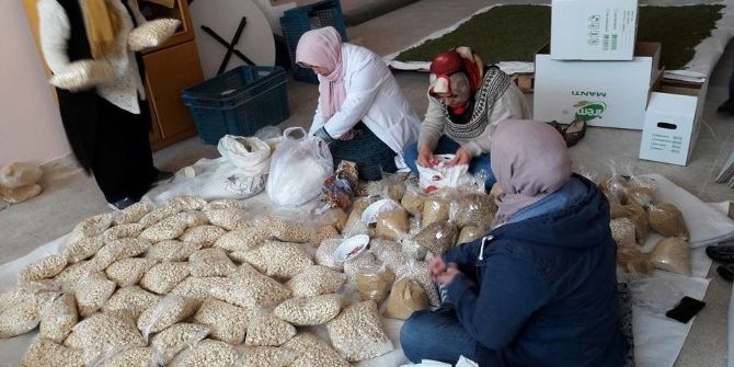 Ak Partili Kadınlardan Halep İçin Yardım Kampanyası