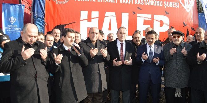 Kastamonu’dan Halep’e Yardım Tır’ı Yola Çıktı
