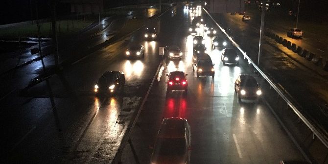 Yanlışlıkla Avrasya Tüneli’ne Yönelen Sürücüler Trafikte Zor Anlar Yaşadı