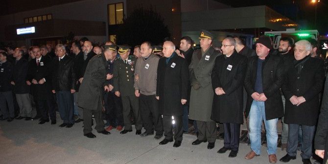 El Bab’da Şehit Olan 2 Askerin Cenazesi Samsun’da