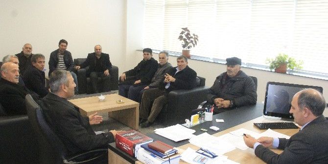 Muhtarlardan Genel Sekreter Yaşar’a Ziyaret