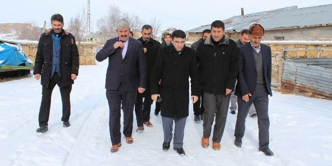 Kaymakam Keskin, Terörle Mücadele Gazisine Taziye Ziyaretinde Bulundu