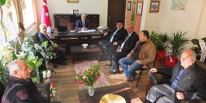 Hayırlı Olsun Ziyaretinde Projeler Konuşuldu