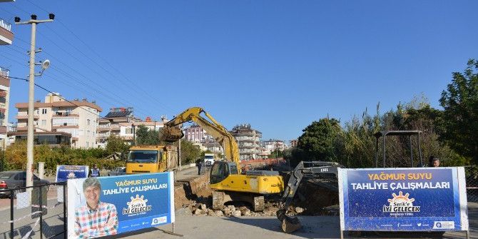 Serik Kız Deresi’nde İkinci Etap Çalışmaları Başladı
