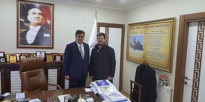 Bilecik Sakarya Gazetesi’nden Başkan Yalçın’dan Ziyaret