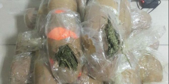 Bin 400 Kilometrelik Uyuşturucu Sevkıyatını İzmir Polisi Durdurdu