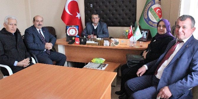 Başkan Konak’dan, Ziraat Odası’na Ziyaret