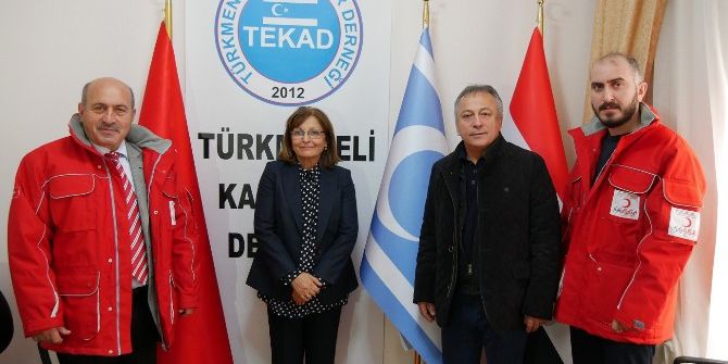 Başkan Akgün’den Türkmeneli Kadınlarına Yardım Eli