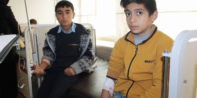 Siirt’te 13 Öğrenci Hastaneye Kaldırıldı