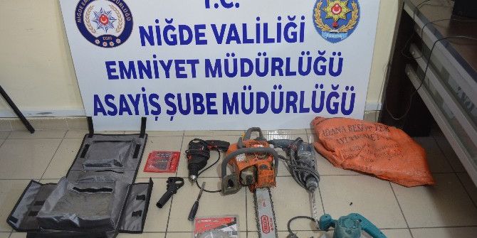 İnşaat Malzemesi Çalan 2 Kişi Yakalandı