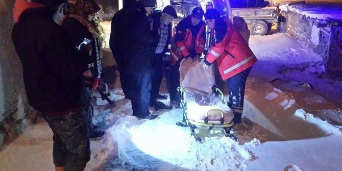 112 Görevlilerinin Karla İmtihanı