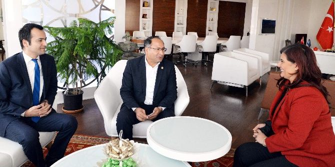 Chp Milletvekili Purçu’dan Başkan Çerçioğlu’na Ziyaret