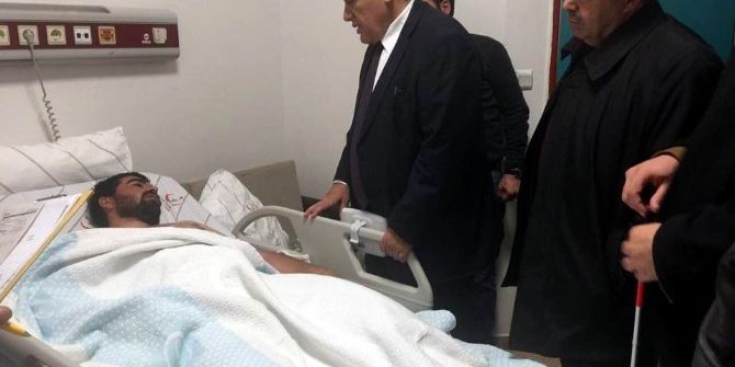 Milletvekili Dülger, Yaralı Askerleri Ziyaret Etti