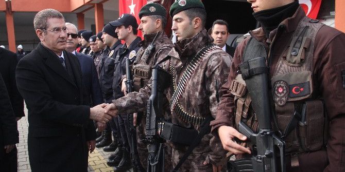 Başbakan Yardımcısı Nurettin Canikli’den Giresun Çevik Kuvvet Şubesi’ne Ziyaret