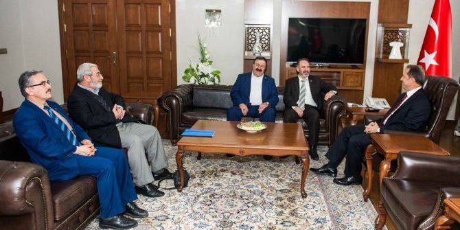 Bem-bir-sen Heyetinden Vali İbrahim Taşyapan’a Ziyaret