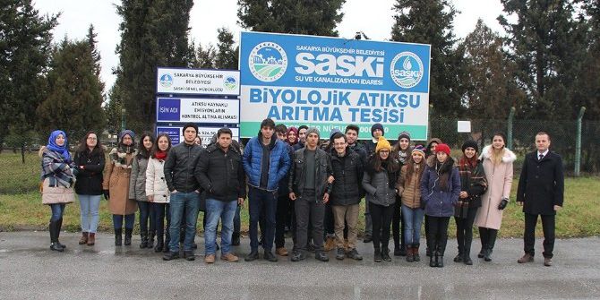 Saü’lü Öğrenciler Arıtma Tesislerini Gezdi
