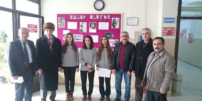 Harçlıklarını Halep’e Yardım İçin Bağışladılar