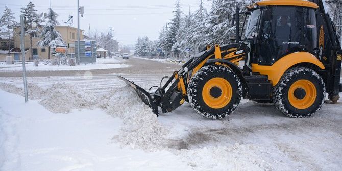 Seyitgazi Belediyesi’nin Karla Mücadele Çalışmaları