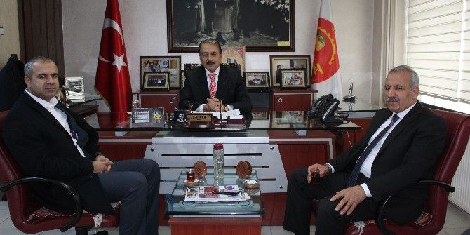 Ak Partili Şahin’den Mesob Başkanı Keskin’e Ziyaret