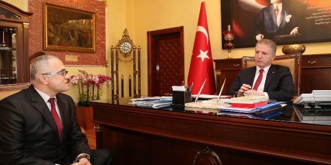Bik Sivas Müdürü Karakaya’dan, Vali Gül’e Ziyaret
