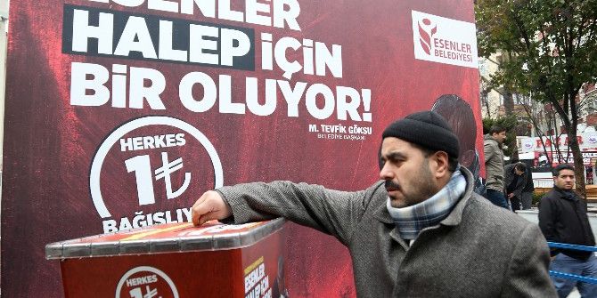 Esenler Halep İçin Bir Oldu