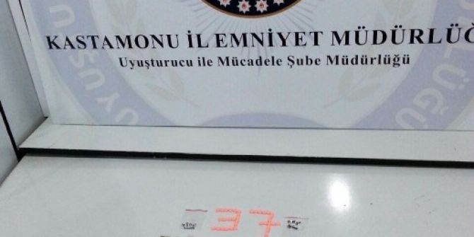 Kastamonu’da Uyuşturucu Operasyonu