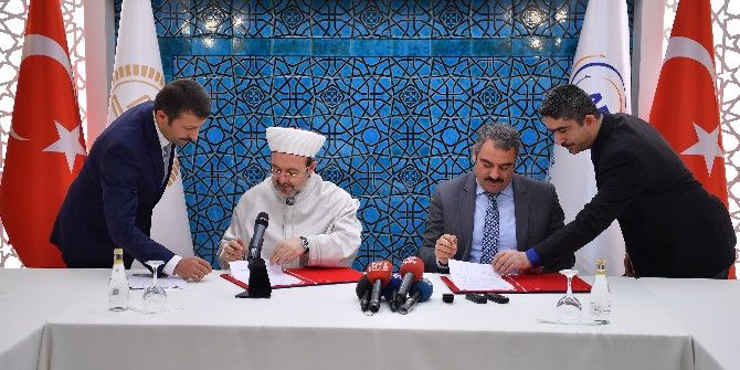Diyanet İşleri Başkanlığı İle Afad Arasında İşbirliği Protokolü İmzalandı