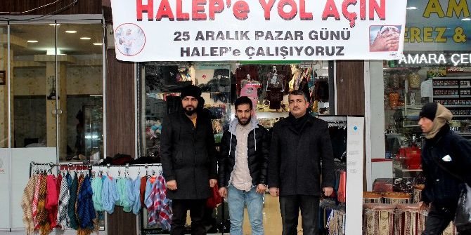 İş Yerlerinin Bir Günlük Gelirini Halep’e Bağışlayacak