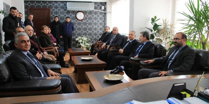 Milletvekili Özhan Ve Yaşar İl Emniyet Müdürünü Ziyaret Etti