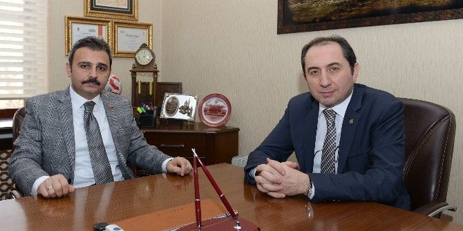 Rektör Alkan’dan Başkan Külcü’ye Teşekkür Ziyareti