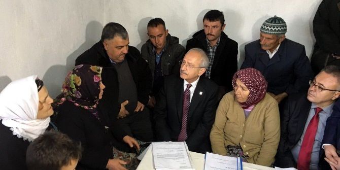Kılıçdaroğlu, İcralık Olan Köylüleri Ziyaret Etti